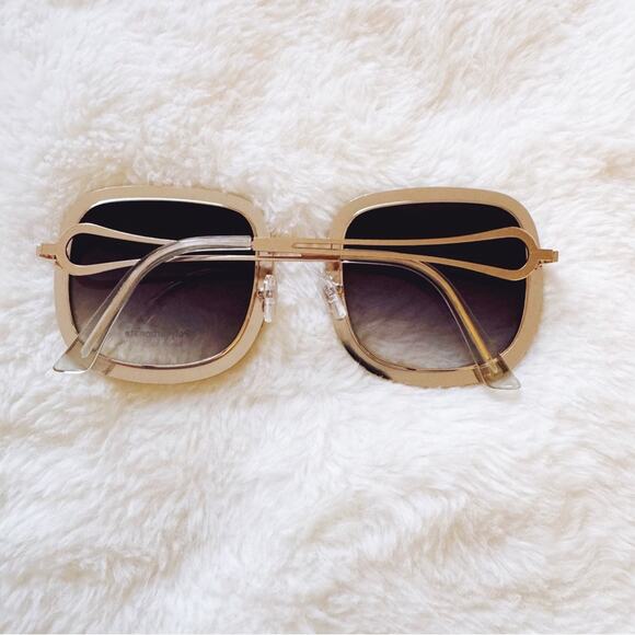 Avelina Black & Blue Crystal Embellished Sunglasses - Picture 8 of 10